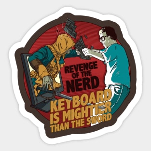 The Revenge of the Nerd Sticker